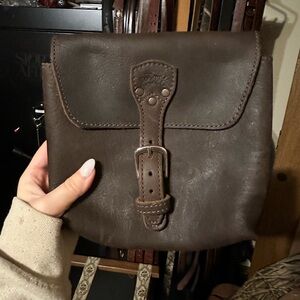 Dark Brown Leather Organizer